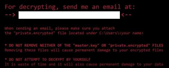 virus seiv ransomware fond d'écran