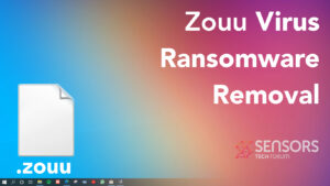 ZOUU Virus Ransomware .zouu Arquivos Remover + Correção de descriptografia