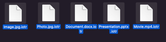 iotr Dateien Erweiterung Decryptor verschlüsselt