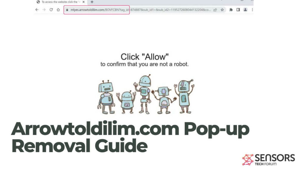 Guía de eliminación de Arrowtoldilim.com