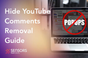 Ocultar virus de comentarios de YouTube - Guía de eliminación