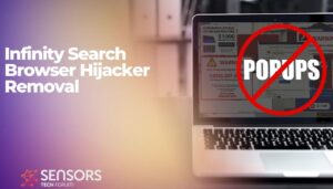 Entfernung des Infinity Search Browser-Hijackers