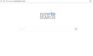Nowtosearch.com - rimozione -sensorstechforum