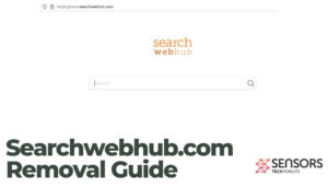 Searchwebhub.com removal