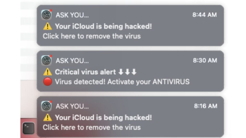 Pregúntale Virus Pop-up Mac - Cómo eliminarla
