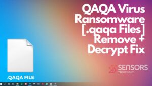 qaqavirus ransomware - sensorstechforum