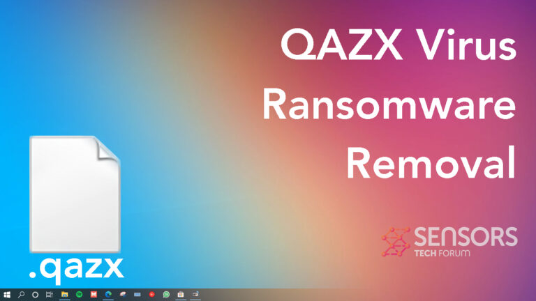 Virus ransomware QAZX [.qazx archivos] Eliminación + Corrección de ...