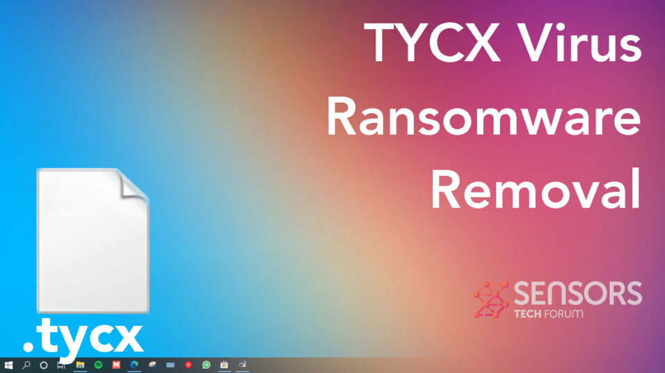TYCX Virus [.tycx Files] Ransomware - Remove + Decrypt