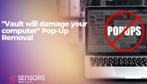 Vault beschadigt de pop-upverwijdering van uw computer
