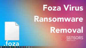 FOZA-Virus-Ransomware [.foza-Dateien] Entfernen und entschlüsseln