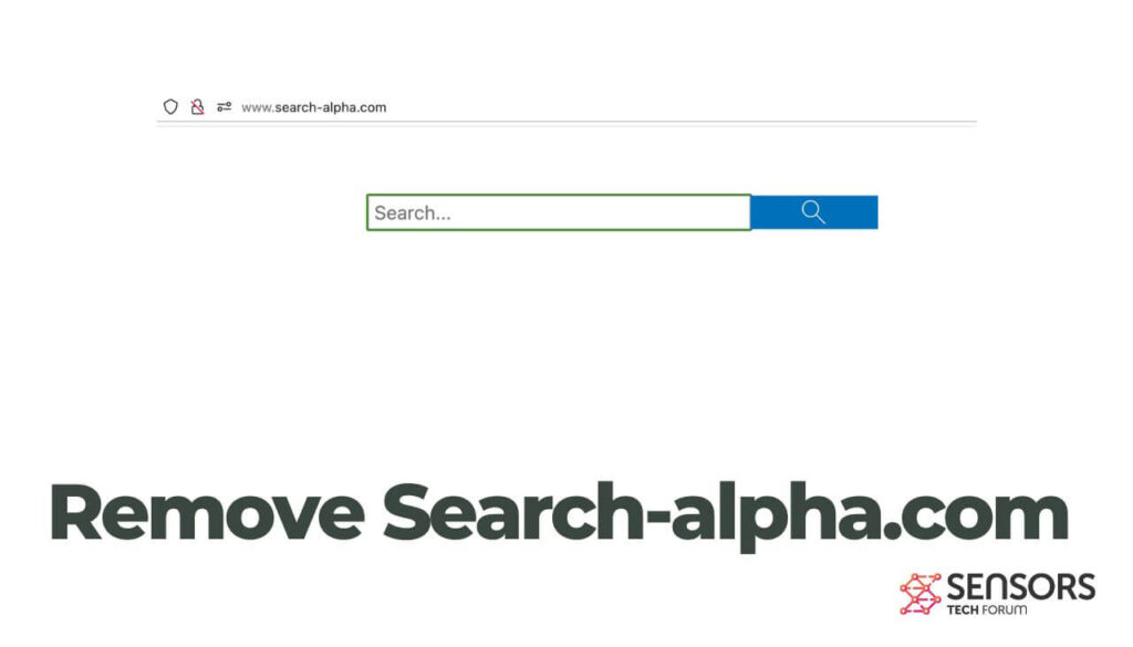 検索アルファ リダイレクト Mac (Search-Alpha.com) - 除去