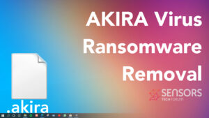 Virus ransomware Akira [.Archivos de Akira] Quitar + Restaurar