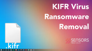KIFR Virus Ransomware [.kifr filer] Fjerne + Dekryptér