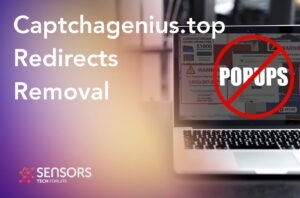 Guia de remoção de pop-ups do vírus Captchagenius.top