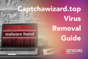 Captchawizard.top ポップアップ広告ウイルスの除去