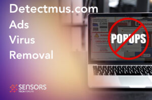 Guida alla rimozione di Detectmus.com Pop-up Ads Virus [fissare]