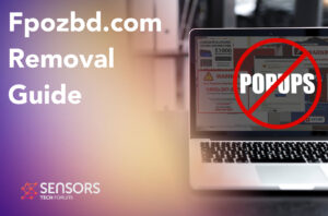 Gids voor het verwijderen van het virus door omleidingen van Fpozbd.com