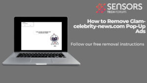 Glam-celebrity-news.com のポップアップ広告を削除する方法