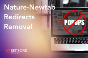 O navegador Nature-Newtab redireciona a remoção de vírus