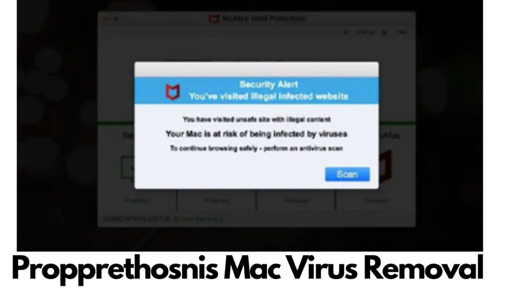 Propprethosnis Mac Virus - Come rimuovere E '?
