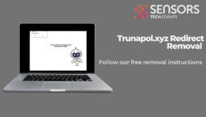 Remoção de redirecionamento Trunapol.xyz