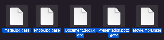 gaze file extension virus removal