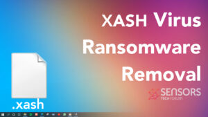 Xash Virus Verwijder Decoderen Bestanden Gratis Fix Decryptor
