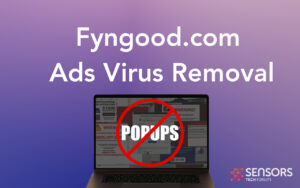 Guia de remoção do vírus Fyngood.com Ads [Consertar]