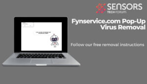 Remoção do vírus pop-up Fynservice.com