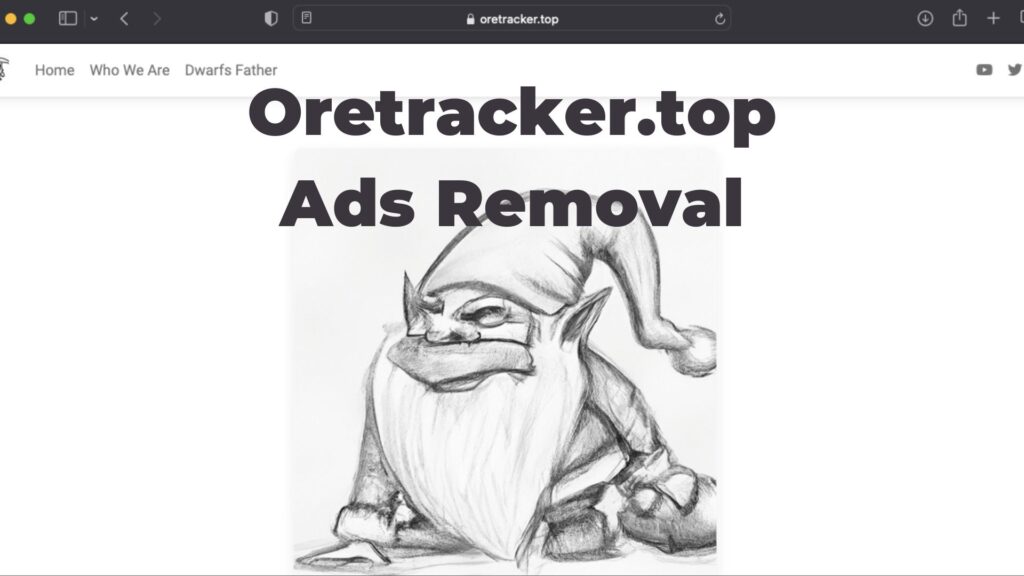 Etapas de remoção de anúncios pop-up Oretracker.top