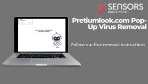 Pretiumlook.com ポップアップ ウイルスの除去