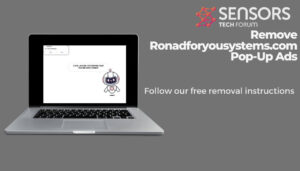 Remova os anúncios pop-up do Ronadforyousystems.com