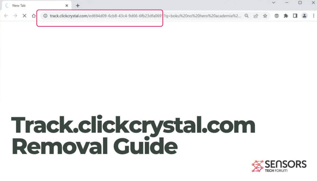Guia de remoção de Track.clickcrystal.com