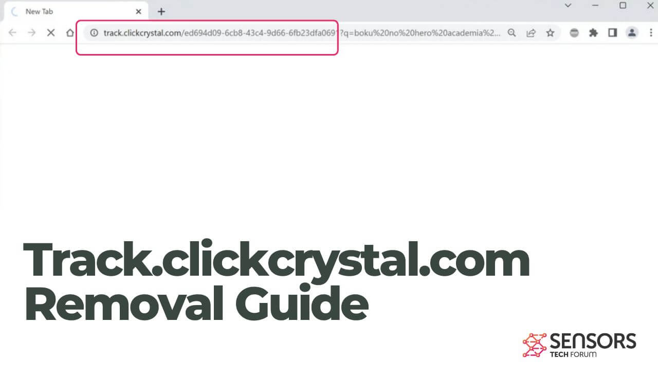 Click Crystal Loading Screen Track.clickcrystal.com Pop-Up Virus Removal