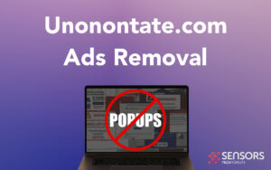 Anleitung zum Entfernen von Pop-up-Anzeigen auf Unonontate.com