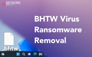 BHTW ウイルス ランサムウェア .bhtw ファイルの削除 + 復号化