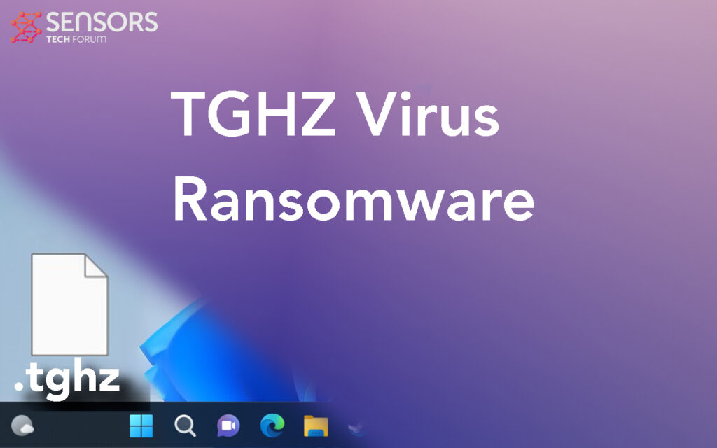 TGHZ Virus Ransomware [.tghz filer] Fjerne + Dekryptér