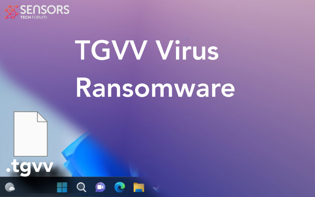 TGVV Virus Ransomware [.tgvv filer] Fjerne + Dekryptér
