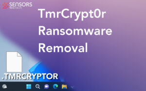 Suppression des fichiers .TMRCRYPT0R du virus TmrCrypt0r + La récupération