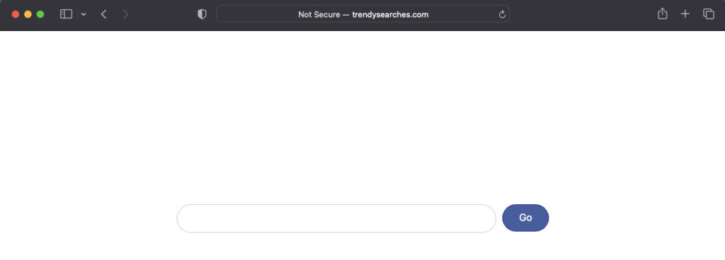 Trendysearches.com ポップアップ広告ウイルスの削除手順