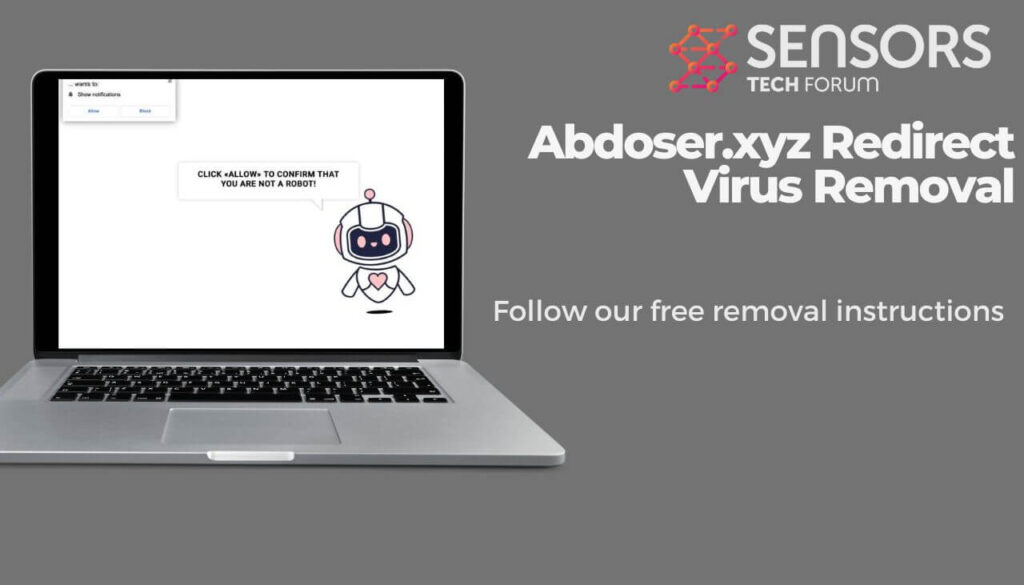Abdoser.xyz Redirect Remoção de Vírus