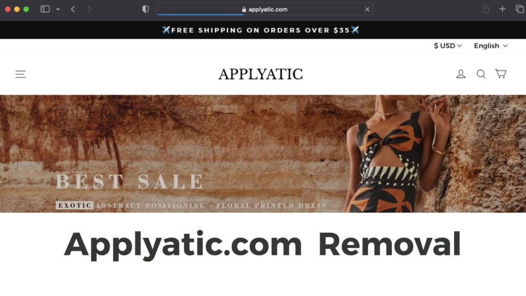 Vírus de anúncios pop-up Applyatic.com - Remoção