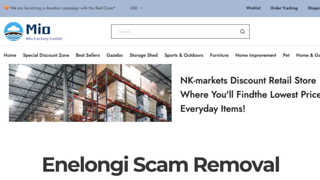 Guia de remoção de redirecionamento de fraude de Enelongi