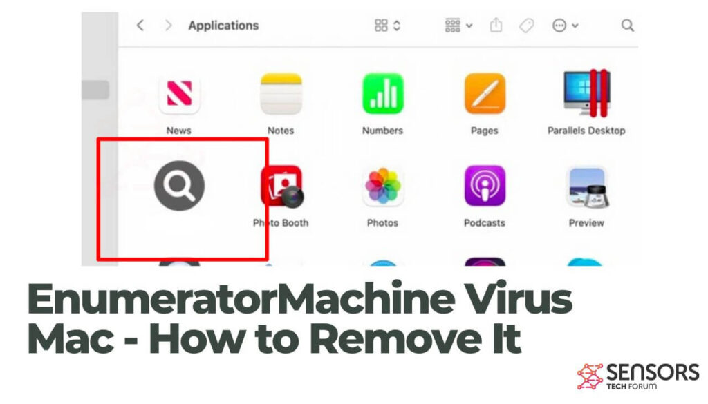 EnumeratorMachine Virus Mac - Como removê-lo