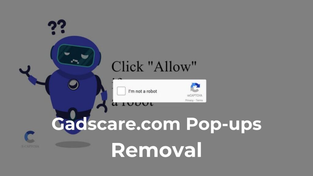 Guia de remoção de anúncios pop-up Gadscare.com