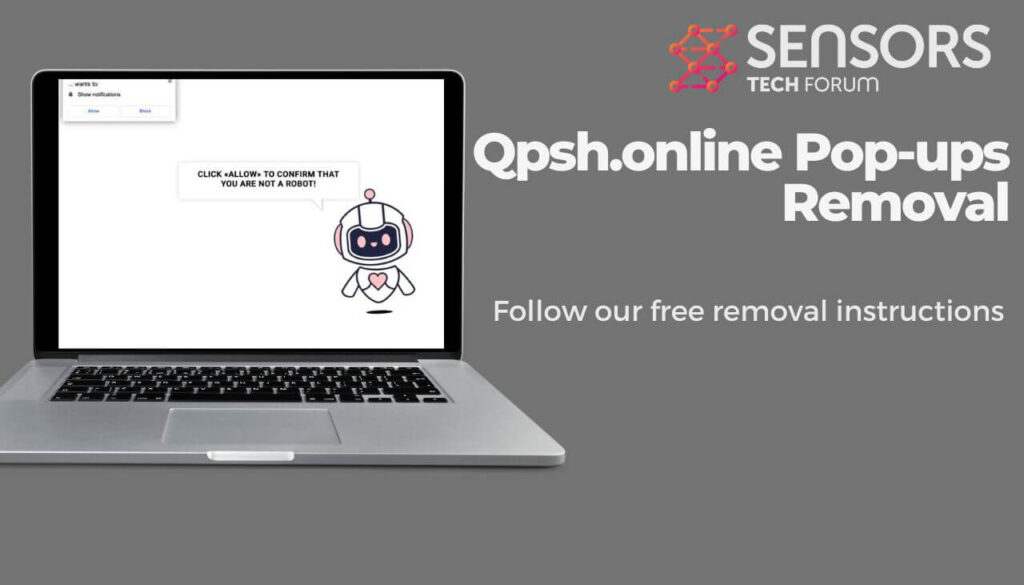 Qpsh.online ポップアップの削除