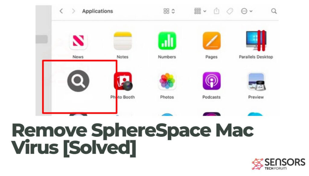 Remover vírus SphereSpace Mac [resolvido]