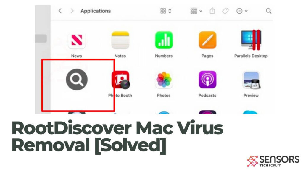 RootDiscover Mac ウイルスの削除 [解決しました]