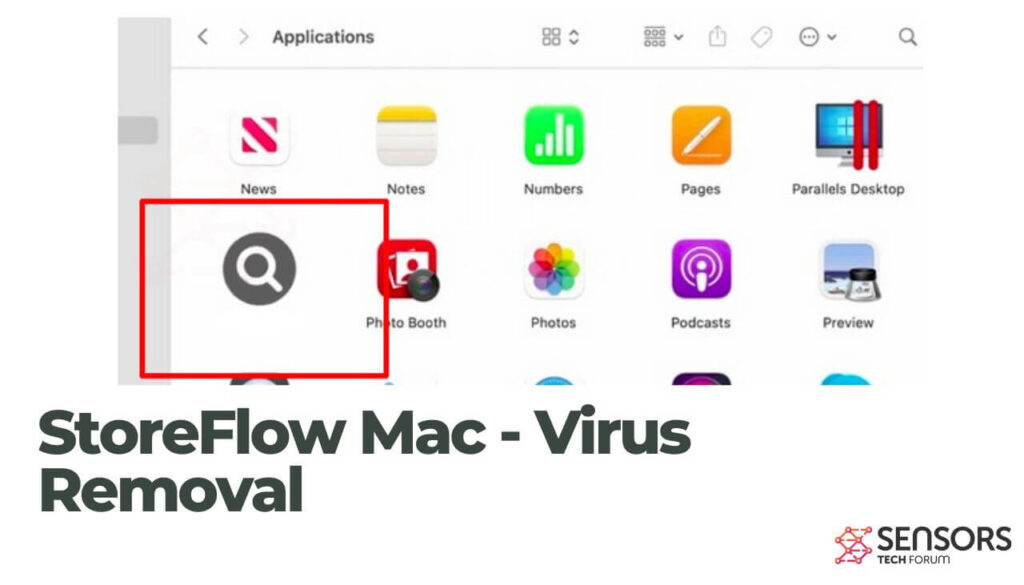 StoreFlow Mac - Remoção de vírus