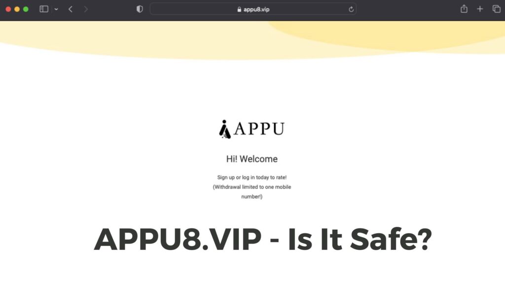APPU8.VIP - Is het veilig?